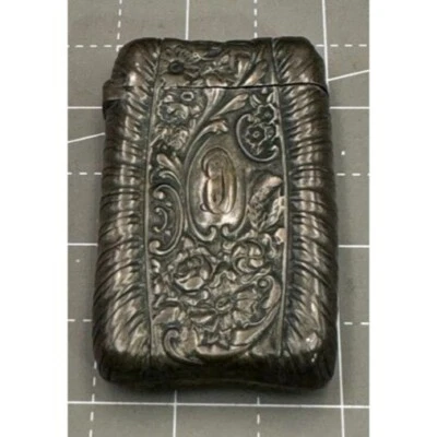 Caja fuerte Gorham floral de plata de ley de 1888 totalmente sellada Foto 1 de 4