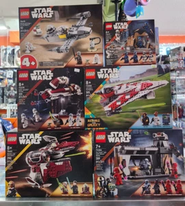 LEGO STAR WARS Lot of 6 Building Sets Lots of Minifigs! New in Box Great Value! - Picture 1 of 7