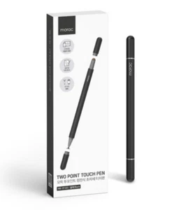 Morac Two Point Touch Pen (MR-TP-03) Dual Tip Capacitive Stylus Pen for Tablets - Picture 1 of 9