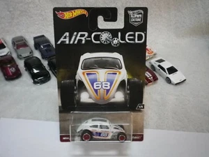 2017 Hot Wheel Pop Car Culture Air Cooled Custom Volkswagen Beetle Real Riders - Picture 1 of 2