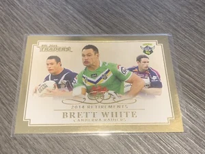 NRL 2015 Traders - Retirement - Brett White - Raiders - R17 - Picture 1 of 2