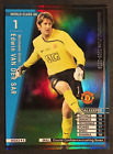 2008-09 Panini WCCF World GK Edwin Van Der Sar Manchester United refractor card