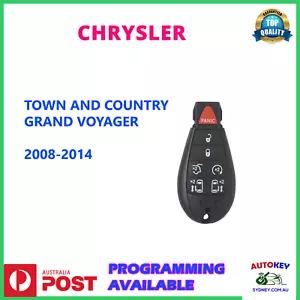 Chrysler Grand Voyager Fobik Key Remote 2009 2010 2011 2012 Twist - Picture 1 of 2
