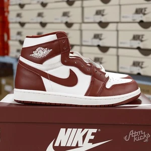 Jordan 1 Retro High OG Artisanal Team Red DZ5485-160 Men's - Picture 1 of 8