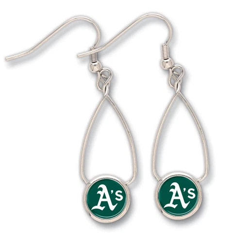 Oakland Athletics French Loop Earrings Cover