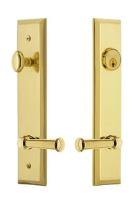 Grandeur Hardware 841599 Fifth Avenue Plato Alto Juego de Entrada Completo Georgetown - Imagen 1 de 1