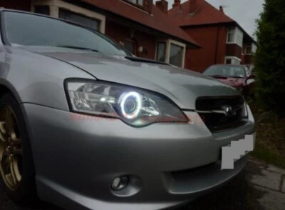 LED halo rings for Subaru legacy Liberty 03-06 car Headlight lamp angel eye DRL - Imagem 1 de 4