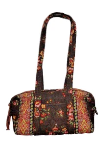 Vera Bradley Floral Zip Handbag Purse With Lots of Pockets - Picture 1 of 6