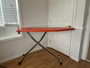 Vintage Metal Proctor Silex Model 62023 E Ironing Board Full/Size Coral Made USA - Picture 1 of 24
