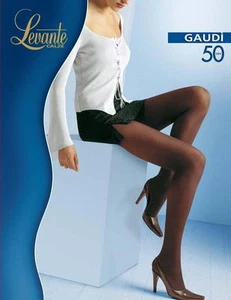 Levante Tights Woman Gaudì Pantyhose 50 DEN Flat seams and sandal toe - Foto 1 di 1