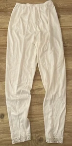 Vintage Long Unterwäsche Damen M Base Layer Spitze Warmwear Baumwolle Ausgaben NEU - Bild 1 von 5