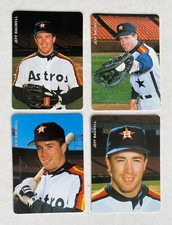 JEFF BAGWELL 1992 MOTHER'S COOKIES Houston Astros  - Complete 4 Card Set ROY