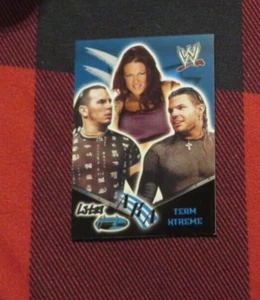 2002 LITA , MATT HARDY , JEFF HARDY Fleer WWE Royal Rumble AKA #90 HOFERS SOON - Bild 1 von 1