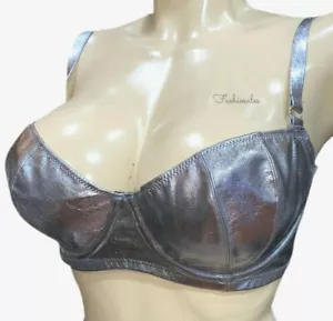 Reggiseno Victorias Secret Dream Angels sfoderato push-up senza imbottitura argento metallizzato - Foto 1 di 2