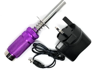 RC Nitro Glow Starter + Meter Indicator  & Rechargeable battery & UK Charger - Picture 1 of 6
