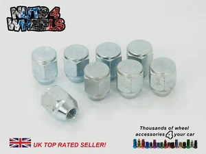 8 x Quad ATV Wheel Nuts M10x1.25 Standard Steel Honda Yamaha Quadzilla TUV - Picture 1 of 4