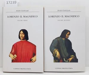 Ivan Cloulas Lorenzo il Magnifico due volumi Biblioteca storica 1986 - Imagen 1 de 6