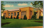 Postcard MI Con Foster Museum Clinch Park Traverse City Michigan U11
