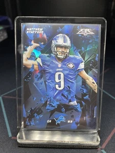 Tarjeta de fútbol americano 2015 Topps Fire Silver Matthew Stafford/99 Detroit Lions #45 - Imagen 1 de 2