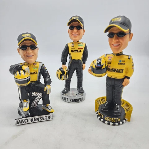 MATT KENSETH BOBBLEHEAD-LEGENDS OF THE TRACK LIMITED EDITION COLECTIBLE Lot Of 3 Cover