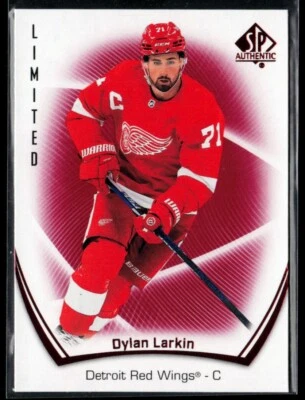 2021-22 SP Authentic Limited Red #91 Dylan Larkin - Image 1 of 2