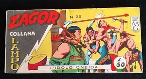 ***ZAGOR STRISCIA*** PRIMA (I) SERIE N. 35 ORIGINALE DEL 1962 !!! - Foto 1 di 7
