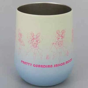 Sailor 10 Warriors Fan Club Ltd. Sailor moon Gradient Thermo Round Tumbler   - Picture 1 of 6
