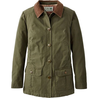 L.L.Bean Adirondack Barn Flannel Lined Coat - Women's - Image 1 of 2