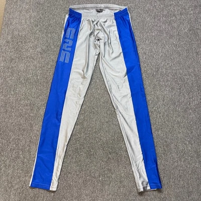 Pantalones deportivos a rayas azules plateados talla L N2N Bodywear para hombre Foto 1 de 4