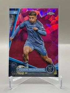 Jovan Mijatovic 2024 Topps Chrome Sapphire MLS #137 Rookie Padparadscha 1/1 - Picture 1 of 2