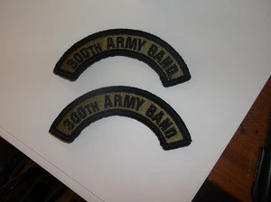 Nuovo! Coppia linguette spalla 300° BANDA ESERCITO - Foto 1 di 2