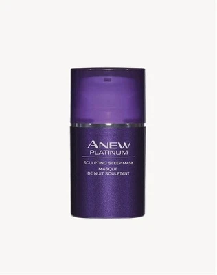 Avon Anew Platinum Sculpting Sleep Mask, New In Box, Free Shipping - Image 1 of 4