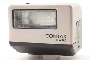 Tested [ Top MINT ] Contax TLA200 Silver Shoe Mount Flash For G1 G2 From JAPAN - Picture 1 of 10