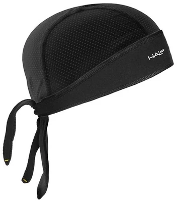 Bandana de rendimiento Halo Protex negra absorbente de sudor micro malla con SweatBlock Foto 1 de 2