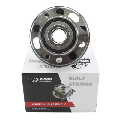 Conjunto de cojinete y buje de rueda delantera o trasera Bison Performance para Buick GMC Saab Foto 1 de 4