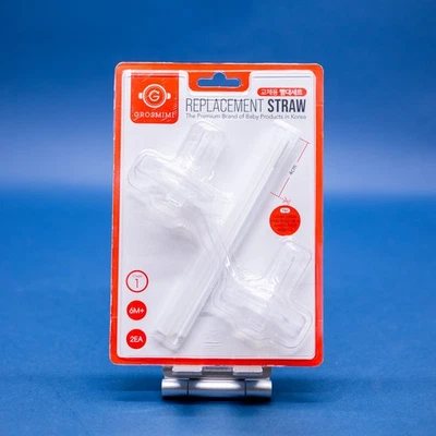Grosmimi Stage 1 Replacement Straw Kit Baby Sippy Cups Straws - Image 1 of 2