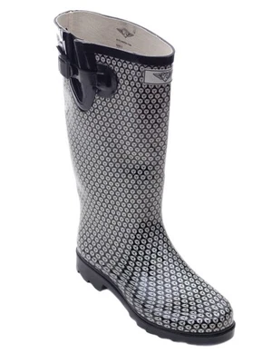 Женские дождевые сапоги размер 7 высокие дождевые резиновые водонепроницаемые дождевики - Изображение 1 из 3