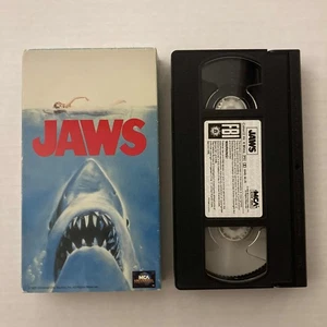 JAWS [VHS] 1975 Film 1991 Release MCA - Bild 1 von 2