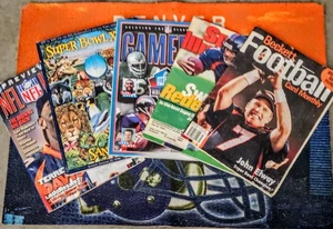 Lote de 5 revistas raras Joh Elway de los Denver Broncos - Imagen 1 de 7