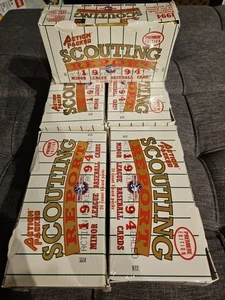 (5) 1994 Action Packed Scouting Report Minor League Baseball Boxes- M Jordan, - Picture 1 of 1
