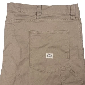 Pantalone da falegname firmato Levi Strauss taglia 54x32 beige misto cotone - Foto 1 di 11