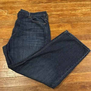 Levi 569 Denim Jeans Herren 42x30 High Rise Dark Wash - Bild 1 von 5