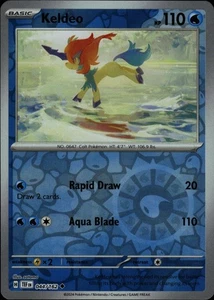 Keldeo Reverse Holo Uncommon SV05: Temporal Forces 044/162 NM - Picture 1 of 2