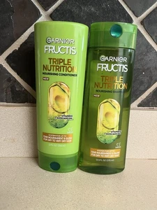 Garnier Fructis Triple Nutrition Pflegender Conditioner 12oz 2er Pack Neu Posten - Bild 1 von 2
