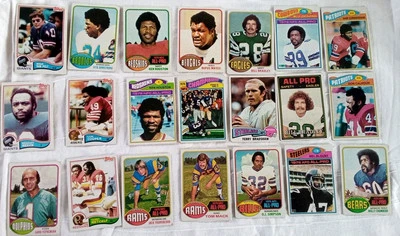 21 NFL  1970s O.j. Simpson Terry Bradshaw Jack Youngblood - Image 1 of 4