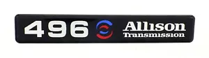 496 Allison EMBLEM (B) Super Sized BLACK SATIN - Bild 1 von 2