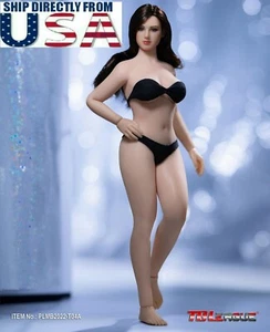 PHICEN 1/12 Female Seamless PALE Body T04A 6" Figure with Head Sculpt TBLeague - Picture 1 of 11