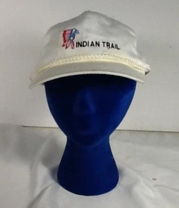 St1119 White Indian Trail Snapback Hat - Picture 1 of 8