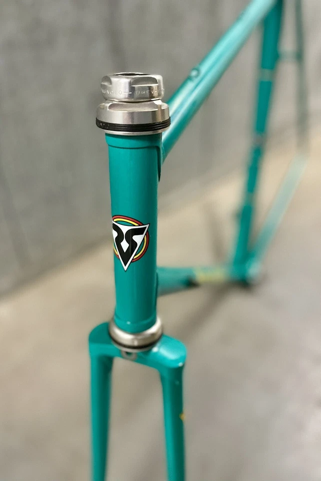 Cuadro de acero para bicicleta de carretera Richard Sachs vintage 1988 hecho a mano en EE. UU. raro Foto 1 de 4