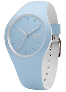 Ice-Watch ICE 001489 Duo White sage Small Damenuhr hellblau neu Silikon blau K4